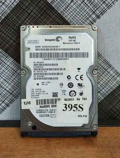 Лот: 19679796. Фото: 1. Жесткий диск SATA-II 2,5 Seagate... Жёсткие диски (HDD)