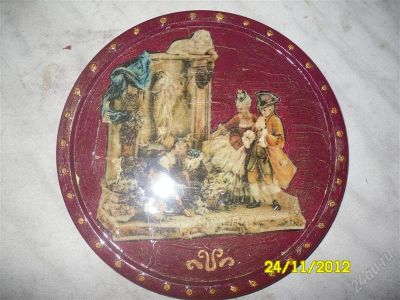 Лот: 2296506. Фото: 1. Панно1 d 16см. Другое (картины, панно)