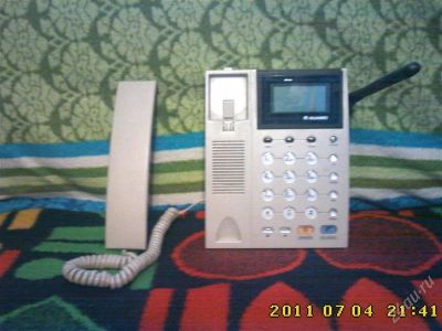 Лот: 1052491. Фото: 1. Сотовый стационарный телефон формата... Стационарные GSM