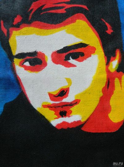 Лот: 15210437. Фото: 1. Портрет pop-art. Картины, рисунки