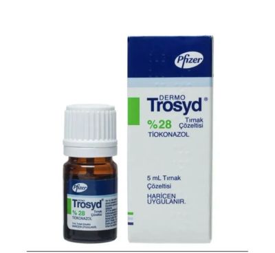 Лот: 25523219. Фото: 1. Trosyd трозид лак. Лак для ногтей