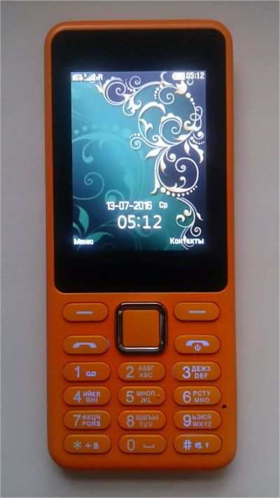 Лот: 7832909. Фото: 1. Продам Vertex D511 (оранжевый... Кнопочные мобильные телефоны