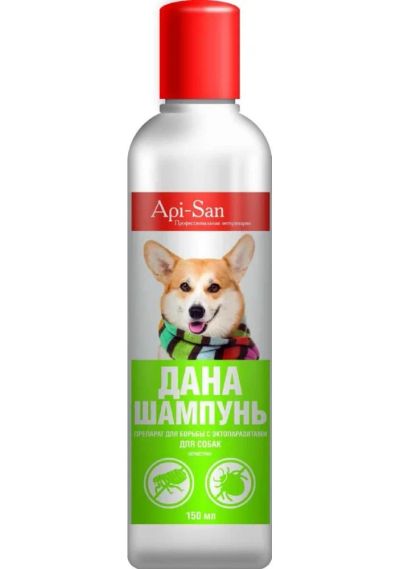 Лот: 7044933. Фото: 1. Шампунь Api-San Дана для собак... Косметика для животных