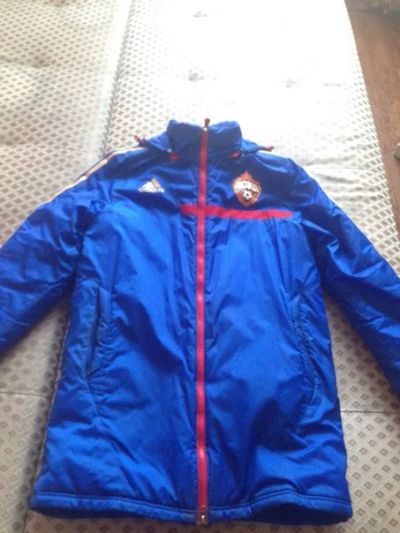 Лот: 6383184. Фото: 1. Пуховик adidas Performance CSKA... Верхняя одежда