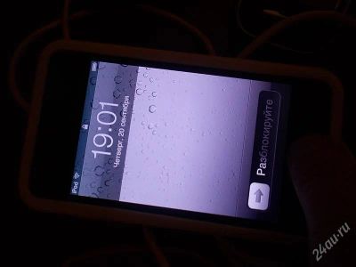 Лот: 1447445. Фото: 1. Apple айпод тач 4th gen на 32... Плееры