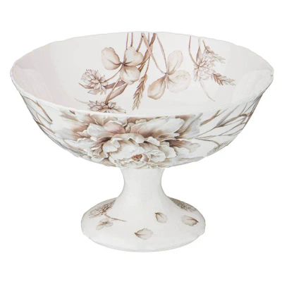 Лот: 25301761. Фото: 1. Ваза на ножке Lefard White Flower... Предметы сервировки