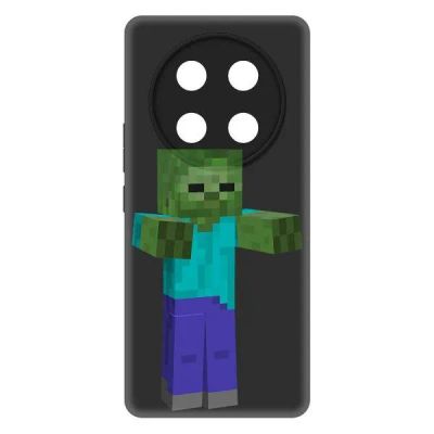 Лот: 25086657. Фото: 1. Чехол Krutoff Soft Case Minecraft... Чехлы, бамперы