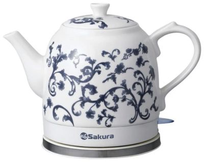 Лот: 11646537. Фото: 1. Чайник Sakura SA-2000BL (1.2 л... Чайники, кофемашины, кулеры