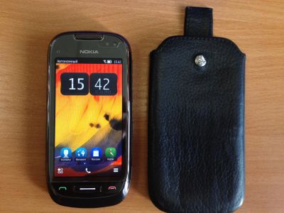Лот: 3293956. Фото: 1. Nokia C7-00 Brown. Смартфоны