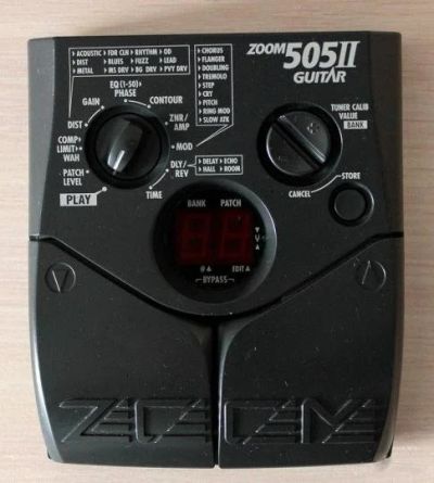 Лот: 16349521. Фото: 1. Гитарный процессор Zoom 505 ii. Гитарные эффекты и комбоусилители