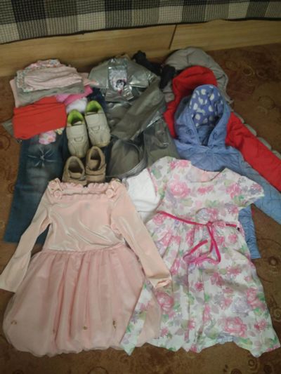 Лот: 8318123. Фото: 1. Детские вещи на девочку 4-5 лет... Другое (одежда и аксессуары)