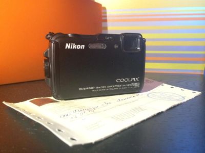 Лот: 3766404. Фото: 1. Nikon AW110 /wi-fi и подводная... Цифровые компактные