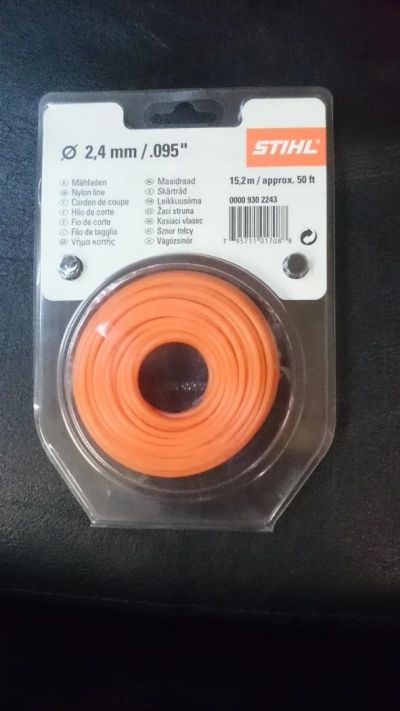 Лот: 9838186. Фото: 1. Леска для триммера Stihl 2.4мм... Другое (садовая техника)