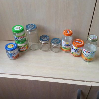 Лот: 7437985. Фото: 1. Баночки из-под детского питания. Контейнеры, банки