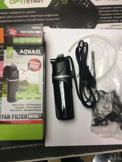 Лот: 8549685. Фото: 1. Внутренний фильтр Aquael "Fan... Оборудование
