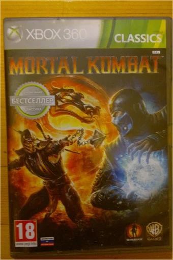 Лот: 7172278. Фото: 1. Mortal Kombat 9, диск для Xbox... Игры для консолей