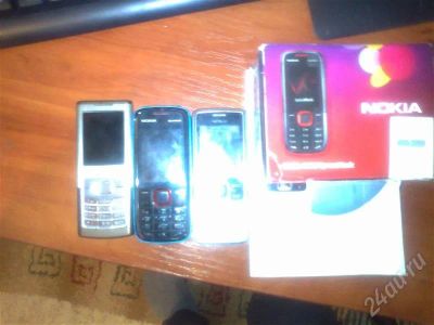 Лот: 735128. Фото: 1. nokia 2штуки!6300 продали!. Кнопочные мобильные телефоны