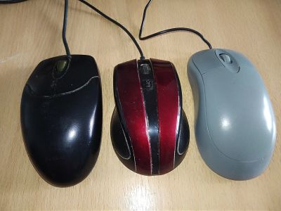 Лот: 17406766. Фото: 1. 3 компьютерные мыши одним лотом... Клавиатуры и мыши