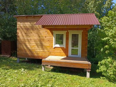 Лот: 25636582. Фото: 1. Баня 3х6 из профилированного бруса. Другое (для дачи, дома, огорода, бани, парка)
