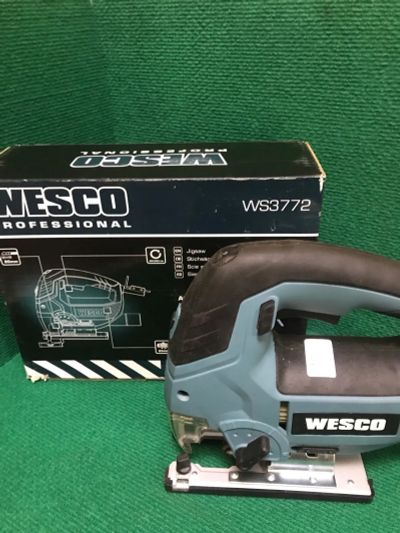 Лот: 24787510. Фото: 1. Лобзик wesco ws3772 в коробке... Электроинструмент