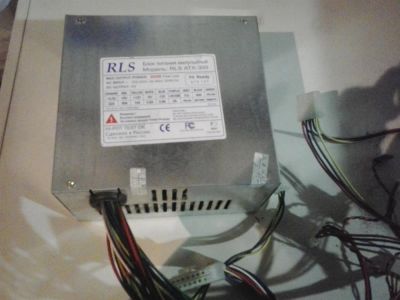 Лот: 6265914. Фото: 1. Блок питания (БП) RLS ATX 300... Корпуса, блоки питания
