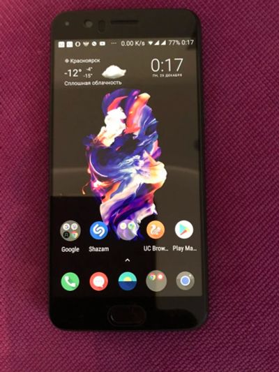 Лот: 10816653. Фото: 1. OnePlus 5, Android 8, OxygenOS... Смартфоны