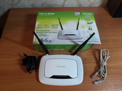Лот: 13913472. Фото: 1. TP-Link TL-WR841N. Маршрутизаторы (роутеры)