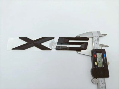 Лот: 25391159. Фото: 1. Шильдик с клеевой основой X5 черный... Детали тюнинга