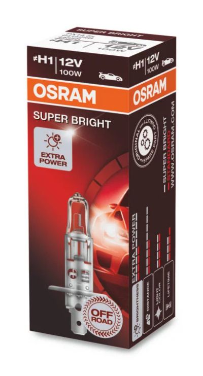 Лот: 11304690. Фото: 1. Osram H1 Super Bright Premium... Оптика и освещение