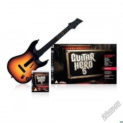 Лот: 4502355. Фото: 1. PlayStation 3 Guitar Hero. Аксессуары для игровых приставок, консолей, геймпады