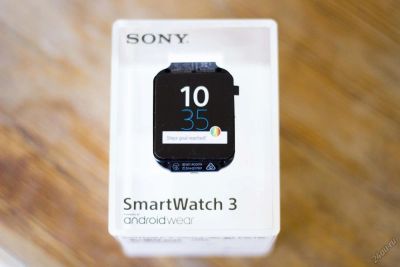 Лот: 5729445. Фото: 1. Умные часы Sony SmartWatch 3. Смарт-часы, фитнес-браслеты, аксессуары