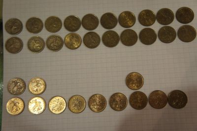 Лот: 11201878. Фото: 1. Набор монет 10коп. м./сп. Россия после 1991 года