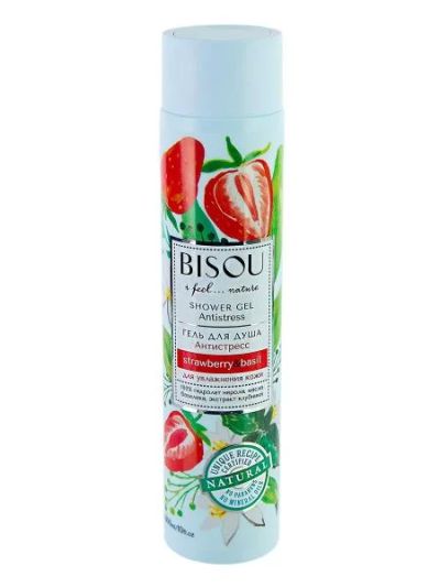 Лот: 19120949. Фото: 1. Bisou Strawberry & Basil Гель... Уход за телом