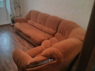 Лот: 8290643. Фото: 1. Диван + уголок + боковое кресло... Диваны