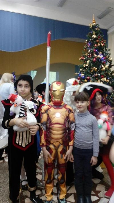 Лот: 10778654. Фото: 1. Новогодний костюм железного человека... Детские карнавальные, праздничные костюмы