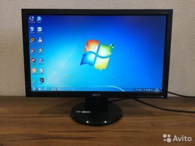 Лот: 17469437. Фото: 1. Acer V193HQ(кабеля). ЖК-мониторы