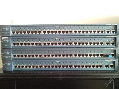 Лот: 1215190. Фото: 1. Cisco Catalyst 1924. Коммутаторы