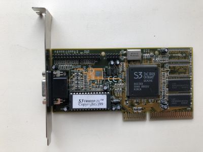 Лот: 21094785. Фото: 1. AGP 4Mb S3 Trio3D/2X разной модификации... Видеокарты
