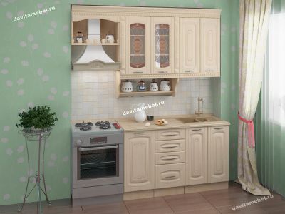 Лот: 13246324. Фото: 1. Кухонный гарнитур Глория (ширина... Кухонные гарнитуры