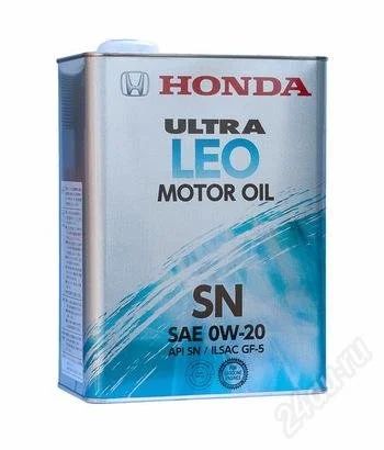 Лот: 2080889. Фото: 1. Моторное масло HONDA Ultra LEO... Масла, жидкости