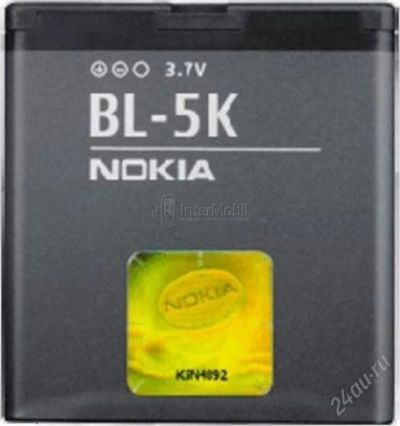 Лот: 2049334. Фото: 1. Акб BL-5K orig 100% Nokia N85... Аккумуляторы
