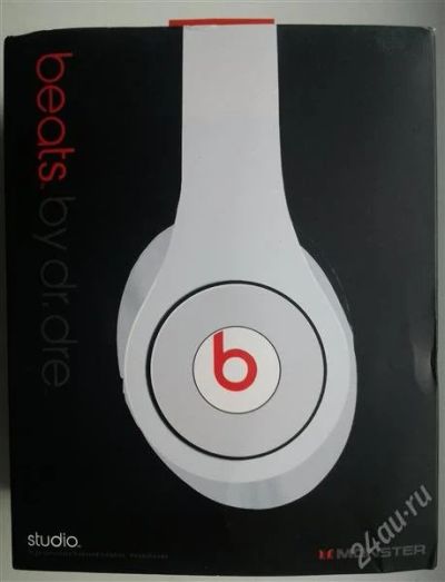 Лот: 2562342. Фото: 1. MONSTER BEATS STUDIO (WHITE). Наушники, гарнитуры