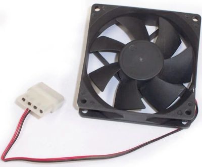 Лот: 14648663. Фото: 1. Вентилятор 80*80*25 Molex 12V... Системы охлаждения
