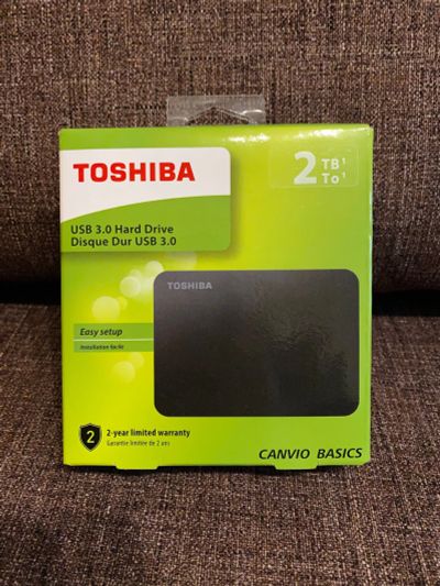 Лот: 16195866. Фото: 1. Внешний жесткий диск Toshiba 2tb... Внешние жесткие диски