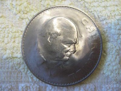 Лот: 2258868. Фото: 1. Великобритания 1 крона 1965 года... Великобритания и острова