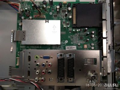 Лот: 9750268. Фото: 1. main 715G3535-3 tv Sharp LC-32SH7RU-BK. Запчасти для телевизоров, видеотехники, аудиотехники