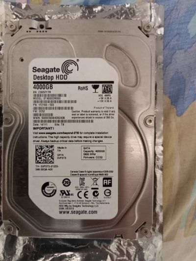 Лот: 4374322. Фото: 1. (Арт-3.02) 4Tb SATA-III Seagate... Жёсткие диски (HDD)