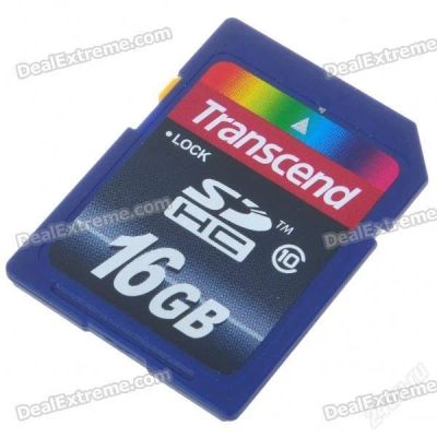 Лот: 1600952. Фото: 1. Memory Card Transcend 16GB. Карты памяти