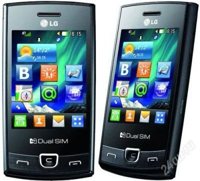 Лот: 1037725. Фото: 1. lg p520 новый!!! забирать в магазине... Кнопочные мобильные телефоны