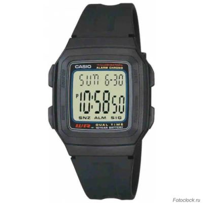 Лот: 21241156. Фото: 1. Ремешок для часов Casio F-201W... Оригинальные наручные часы